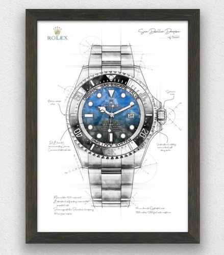 Rolex sea dweller watch - sea,