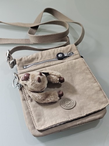 Kipling bag dark beige - kipling,