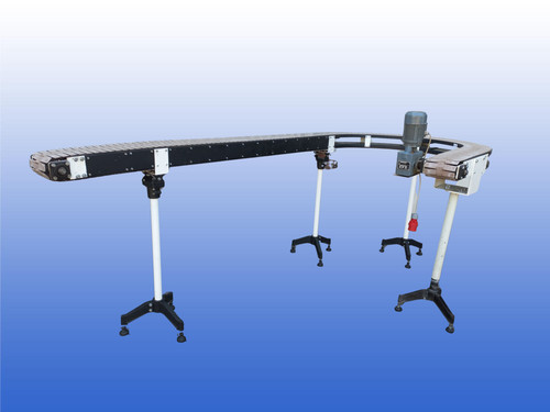 Curved roller conveyor used - roller,