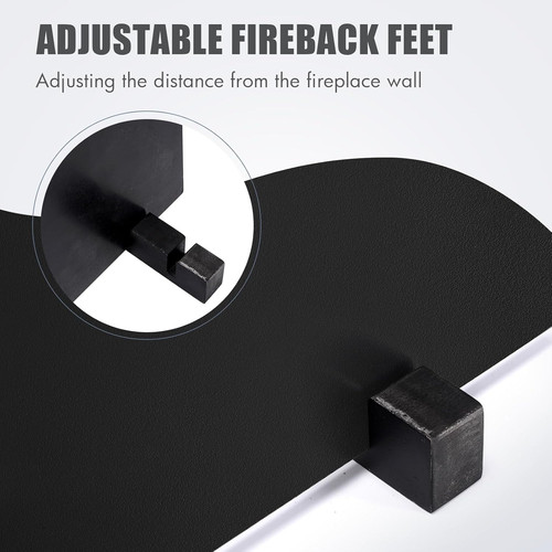 Fireplace back plates - fireplace,