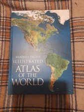 Readers Digest Illustrated Atlas Of The World  Hardback
