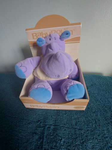 Purple hippo soft - purple,