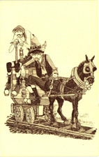 Miners With Pit Pony Robert