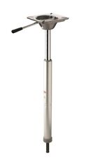 Removable boat seat base pedestal with swivel - gas adjustable height 57-74cm