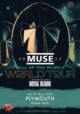 Muse Plymouth UK Tour 2023 A3