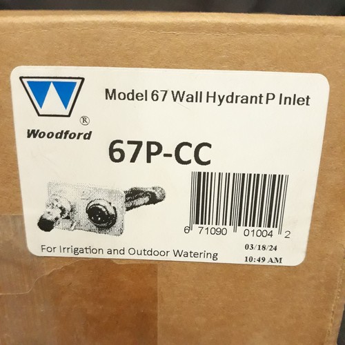 Woodford 67p wall hydrant - woodford,