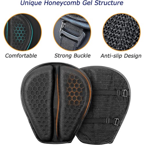 Motorcycle comfort gel seat - comfort,