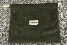 Victoria Beckham Pochette Green Velvet bag *Limited Edition*
