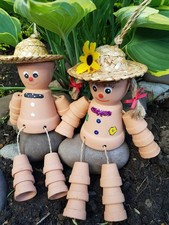2x BILL & BEN TERRACOTTA