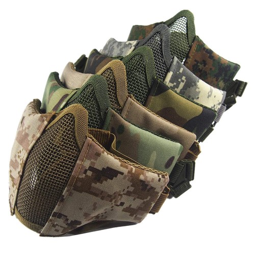 Tactical airsoft mask half - tactical,