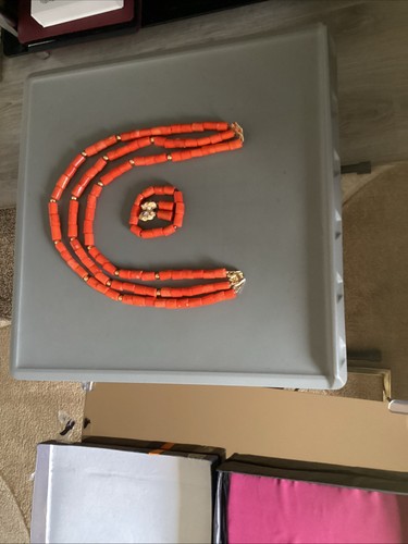 Beautiful coral beads - coral, beads,