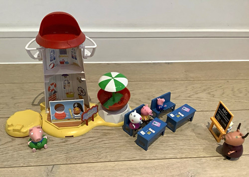 Peppa pig lighthouse beach - lighthouse,