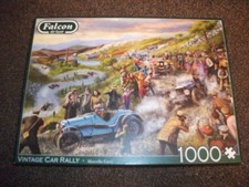 FALCON JIGSAW - VINTAGE CAR RALLY - 1000 PIECE - EXCELLENT CONDITION