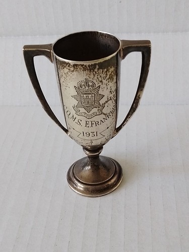 Silver military cup - hm,