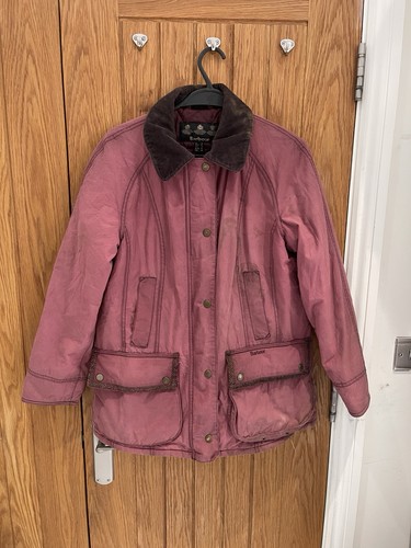 Women burgundy barbour - barbour, wax