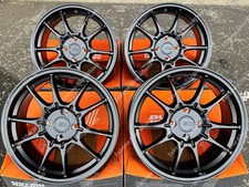 17" Black MR152 Alloy Wheels Fits Ford Capri Ecosport Fiesta Fusion Ka 4x108