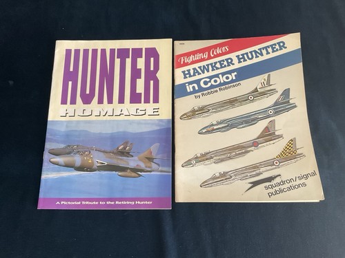 Hawker hunter pamphlet books - hawker,