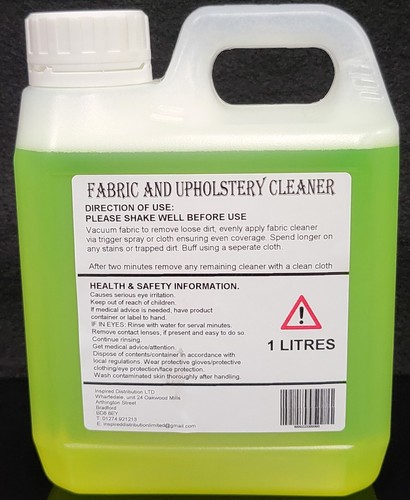 Car upholstery fabric shampoo - car,