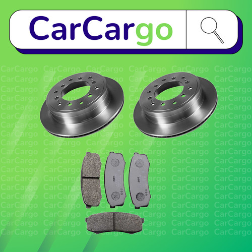Rear brake discs and pads - brake,