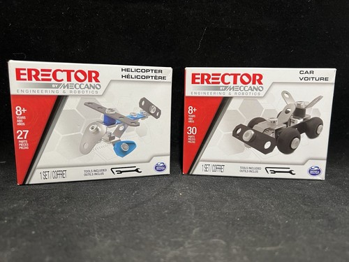 Set erector by meccano - set, of