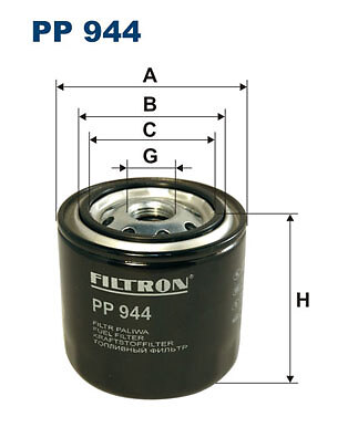 New fuel filter - new,