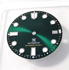 Watch Dial Seiko NH35 MM200 SPB207 SKX007  28.5mm Island Green