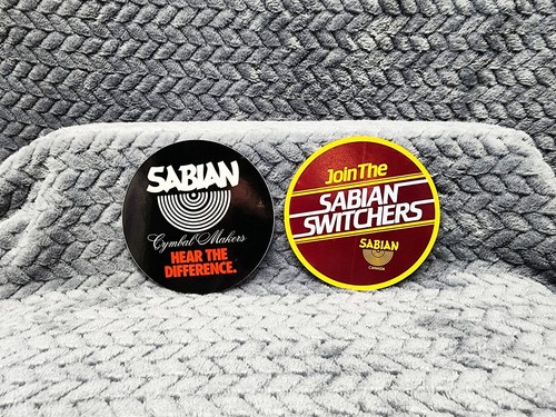 Sabian cymbals sticker set - sabian,