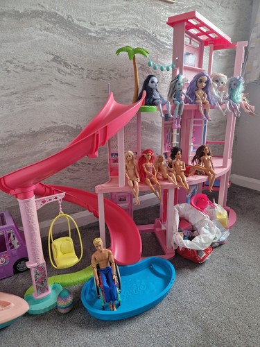 Huge barbie bundle including - huge, 3