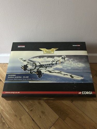 Corgi aviation junkers ju52 - junkers, 3m
