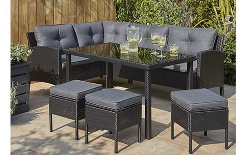 Outdoor rattan corner sofa - rattan,