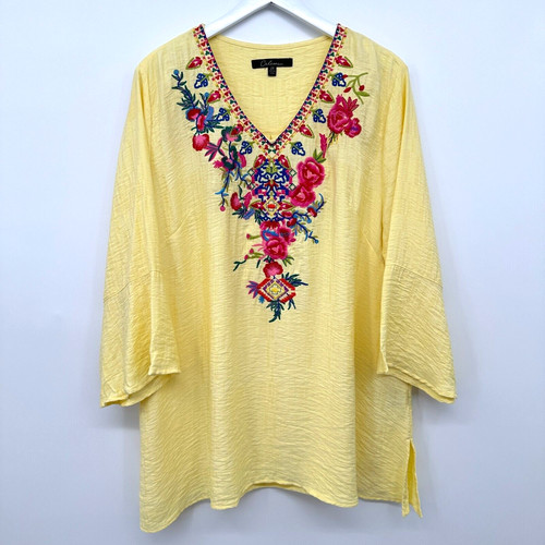 Calessa tunic top shirt - shirt, 2x