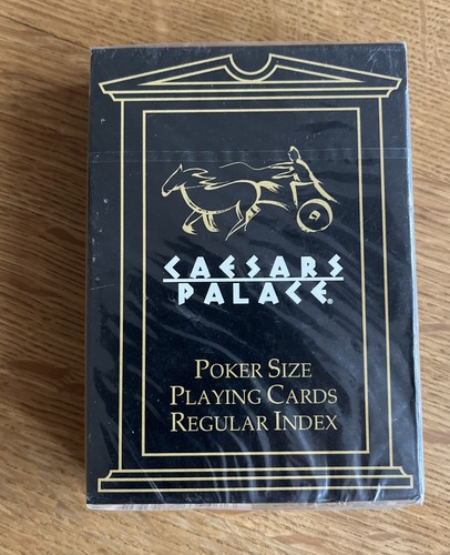 Caesars palace playing card - caesars,