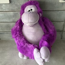 Large Purple Monkey Soft Toy