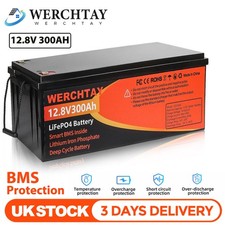 12V 300Ah LiFePO4 Lithium