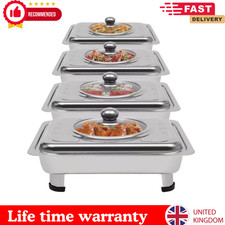4Pcs Buffet Tray Chafing Dish