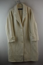 Zara beige overcoat - beige, size