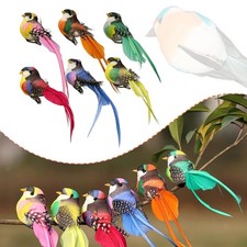 6Pcs Artificial Bird Ornaments
