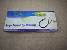 Primacare DS-9295-BK 30' Sprague Rappaport Style Stethoscope for Doctors, Nurses