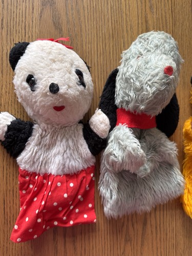 Sooty vintage hand - sooty, set