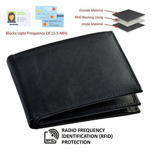 Mens genuine leather wallet - mens,