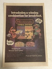 1989 Nintendo Cereal System