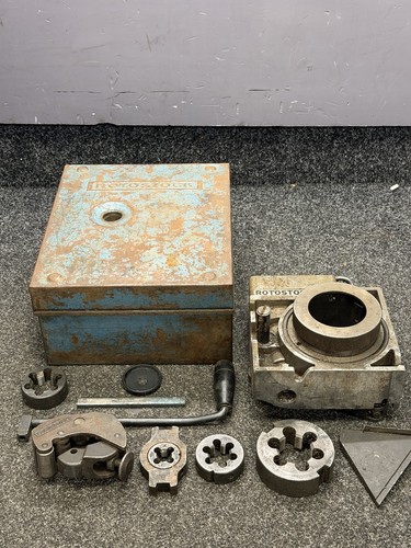 Rotostock pipe threader 2in - threader,