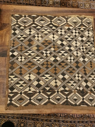 Antique kuba raffia - raffia, weave