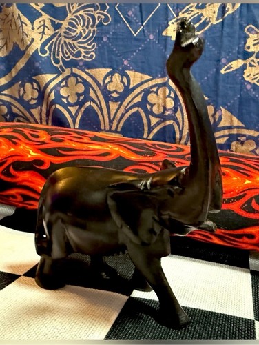 Vintage ebony wood hand carved - vintage,