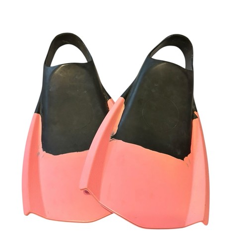 Pink jet fins with - black, foot
