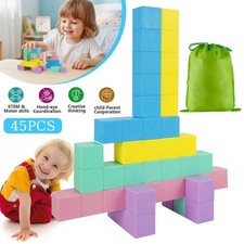 45Pcs Magnetic Building Blocks