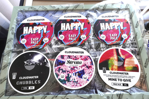 Cloudwater brewery beer pump - brewery,