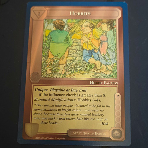 Middle earth ccg hobbits - middle-earth, –