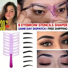 8 Eyebrow Stencils Shaper