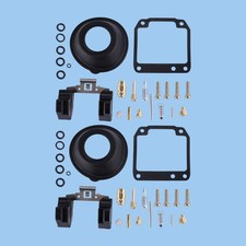 2x Carburetor Rebuild Kit Fit